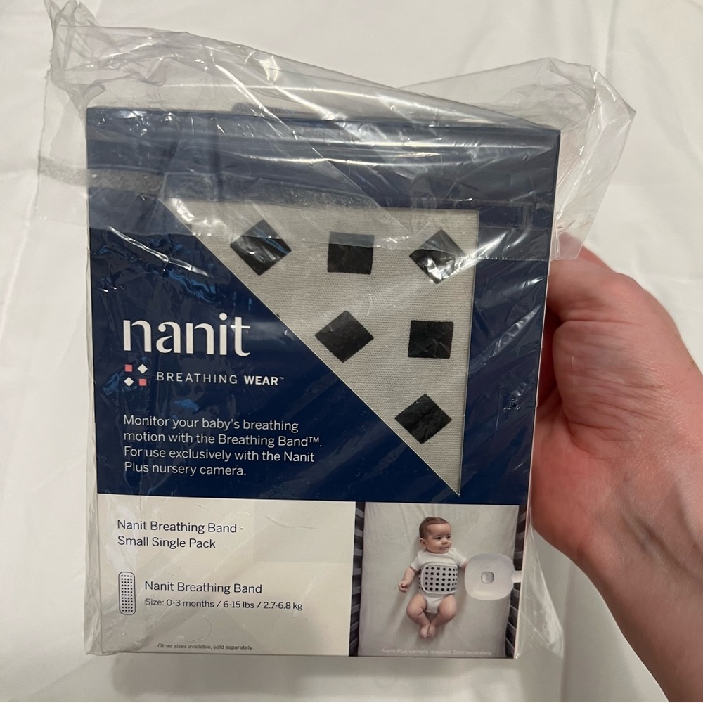 NEW!! Nanit Breathing Band 0-3M